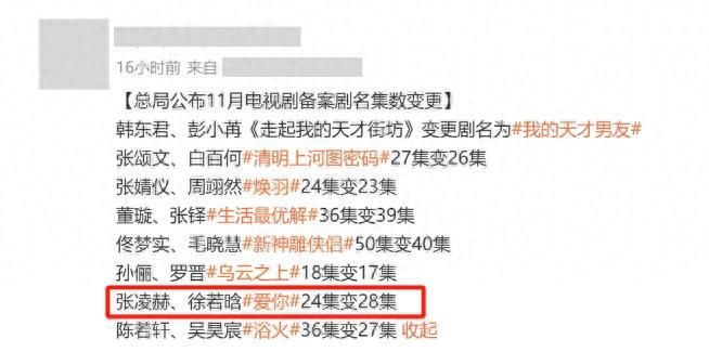 首播在即！张凌赫主演，国家一级演员加盟，都市剧迎来“王炸”