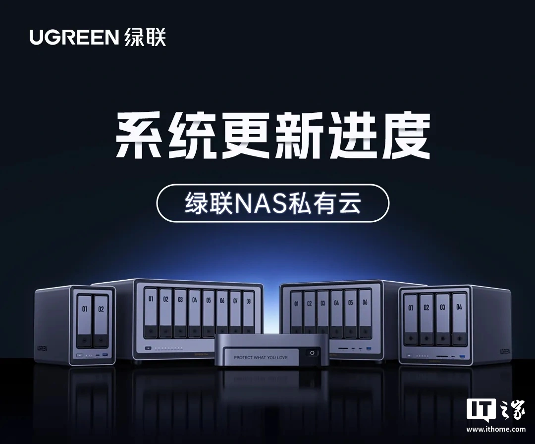 绿联 NAS 私有云 UGOS Pro 系统 12 月更新：含影视中心、Docker、资源版本管理器等