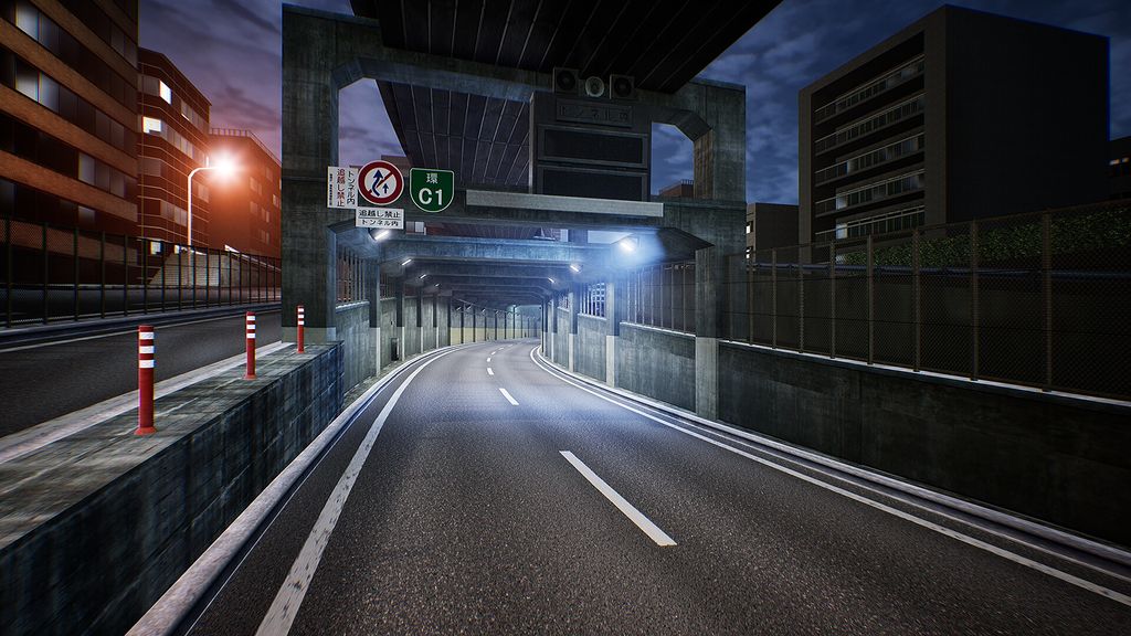 2025 年发行，PC 版《首都高赛车》游戏实机动画公开