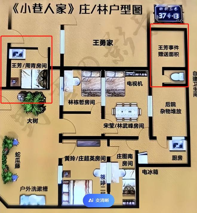 《小巷人家》王芳房被拆了都不明白，为什么宋莹不把房子租给她