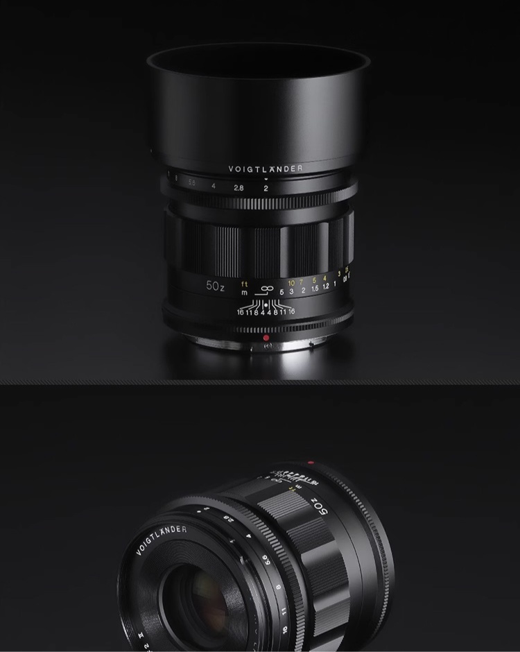 7700 元，福伦达 APO-LANTHAR 50mm F2 二代 Z 卡口全画幅镜头国行发售