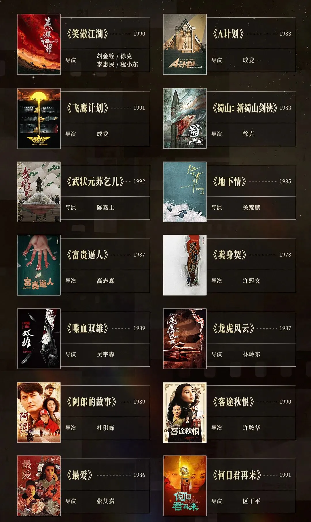抖音完成 100 部经典港片 4K 高清修复工作：已上线抖音、西瓜视频