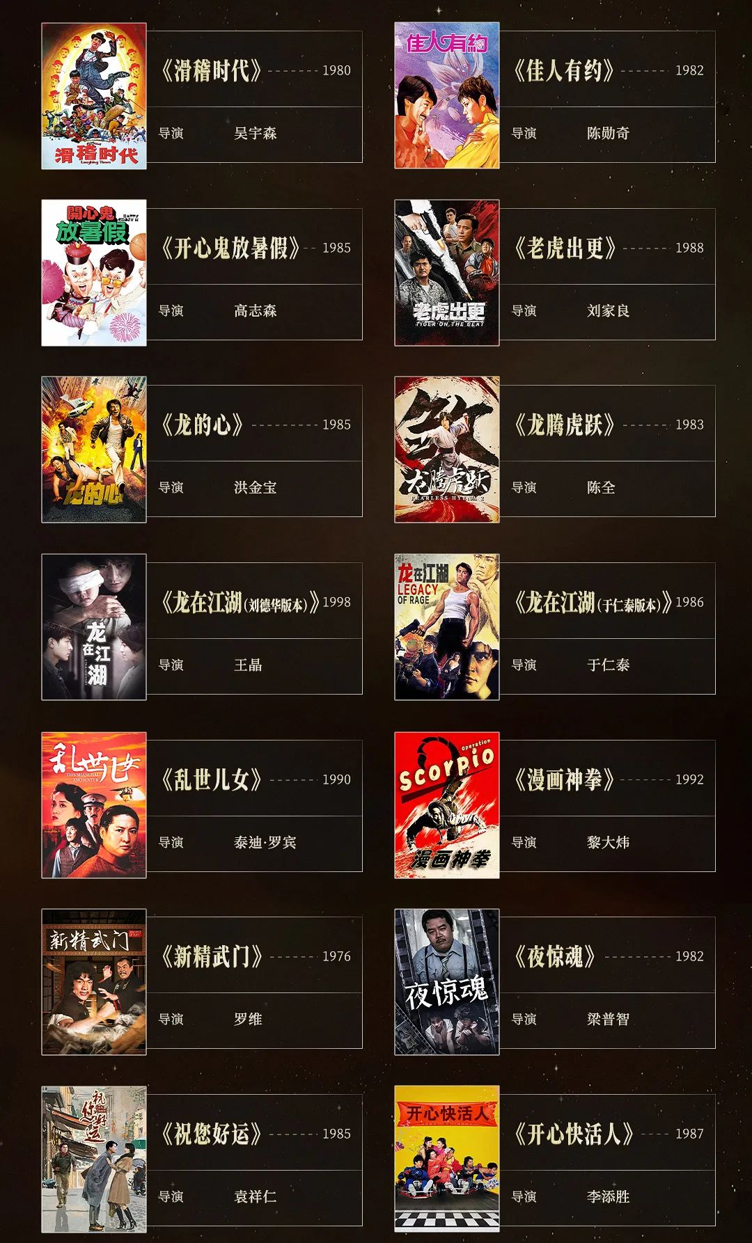 抖音完成 100 部经典港片 4K 高清修复工作：已上线抖音、西瓜视频