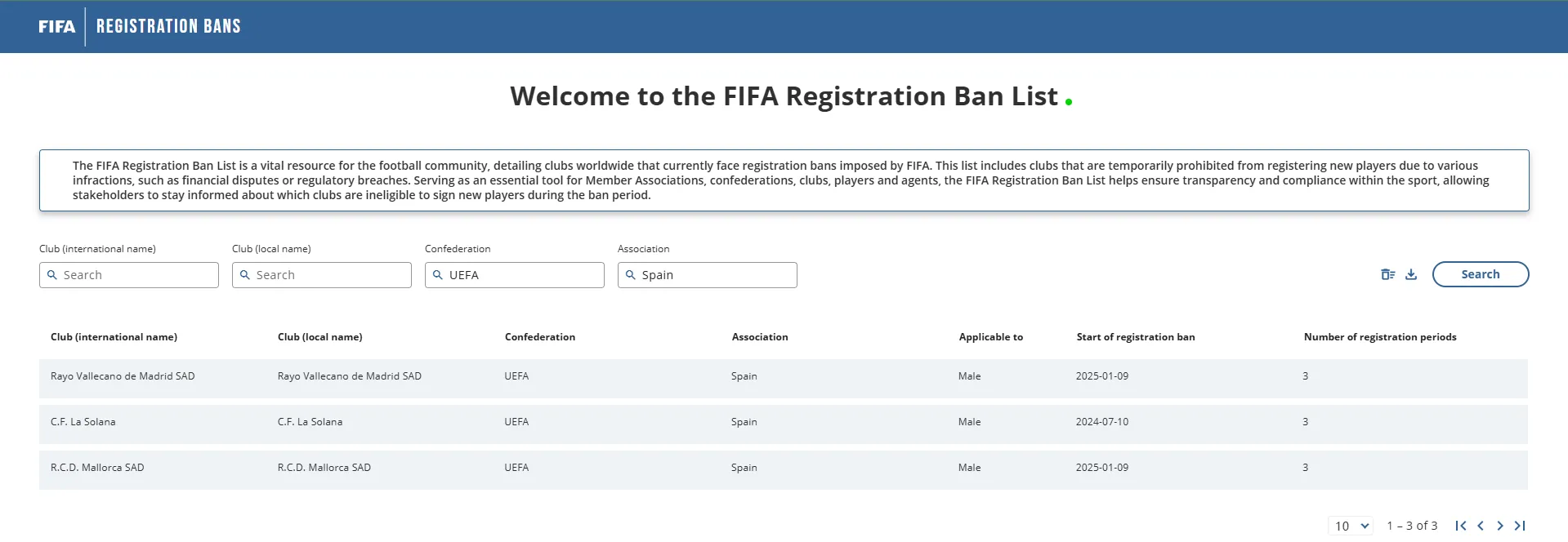 YY直播：澳精准免费资大全49码精准资料-FIFA注册禁令更新，马略卡和巴列卡诺被罚3个转会窗禁止签人