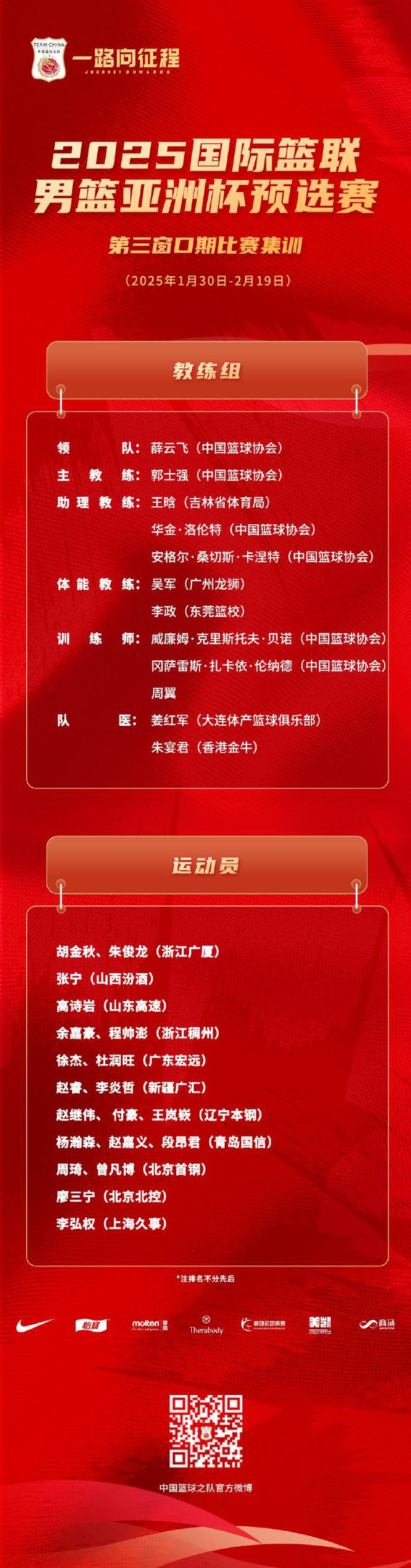 网易云社区：管家婆2023正版资料大全视频-中国男篮最新集训名单：李弘权入选 周琦赵睿在列！